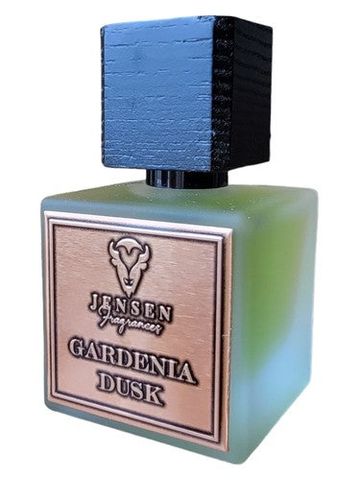 Jensen Fragrances Gardenia Dusk fragrance bottle
