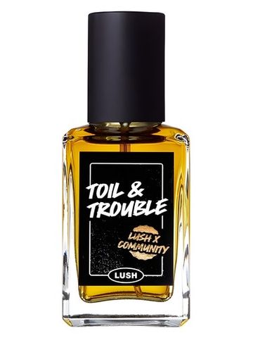 Lush Toil & Trouble fragrance bottle
