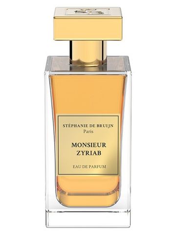 Stephanie de Bruijn Parfum sur Mesure Monsieur Zyriab fragrance bottle