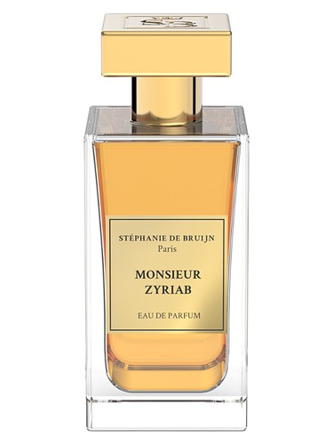 Stephanie de Bruijn Parfum sur Mesure Monsieur Zyriab fragrance bottle