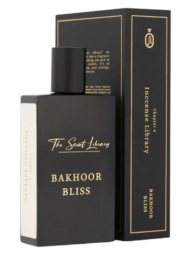 The Scent Library Bakhoor Bliss fragrance bottle