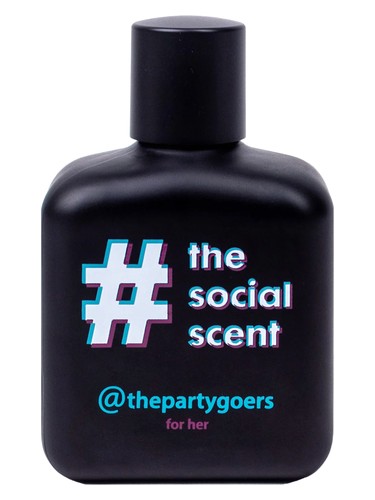 The Social Scent @thepartygoer fragrance bottle