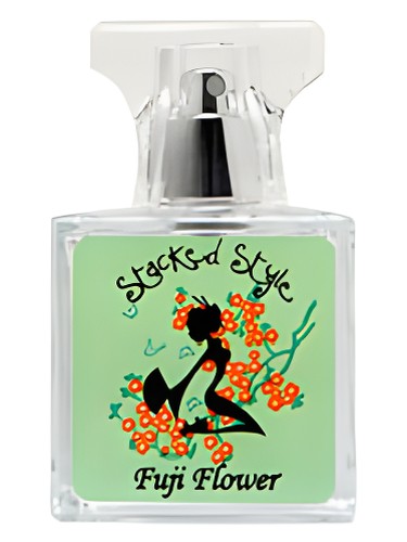 Stacked Style Fuji Flower fragrance bottle