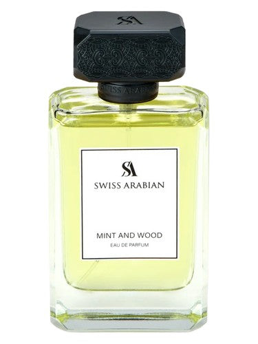 Swiss Arabian Mint and Wood fragrance bottle