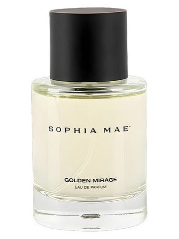 Sophia Mae Golden Mirage fragrance bottle