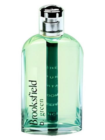Brooksfield B. Green fragrance bottle