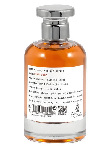 Paris Corner Camp Fire Emir Factory Edition fragrance bottle
