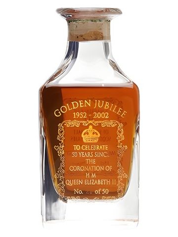 Queen Elizabeth II Golden Jubilee Queen Elizabeth II fragrance bottle
