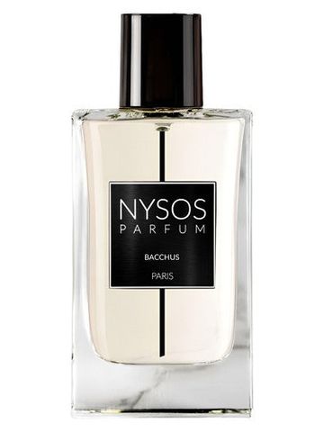 Nysos Parfum Bacchus fragrance bottle