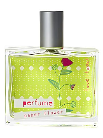 Love & Toast Paper Flower fragrance bottle