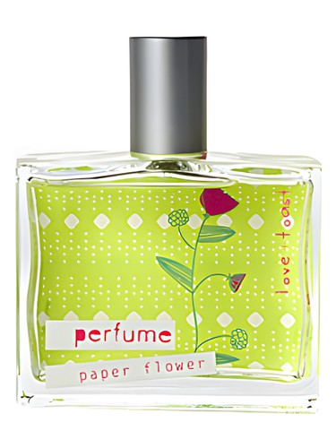 Love & Toast Paper Flower fragrance bottle