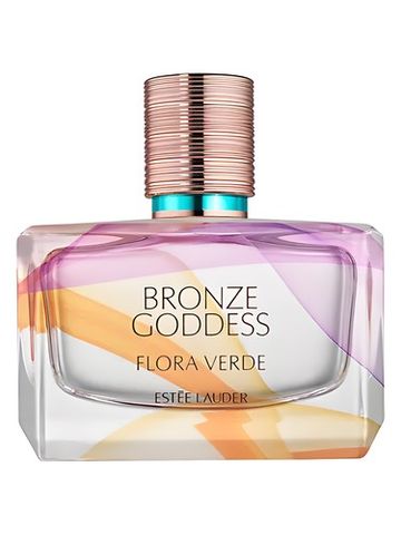 Estee Lauder Bronze Goddess Flora Verde fragrance bottle