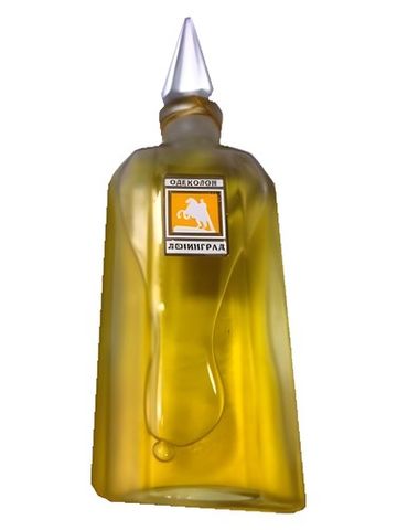 Северное сияние Ленинград Одеколон - Leningrad Cologne fragrance bottle