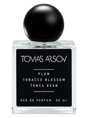 TOMAS ARSOV Plum Tobacco Blossom Tonca Bean fragrance bottle
