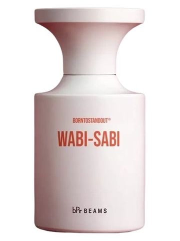 BORNTOSTANDOUT Wabi-Sabi fragrance bottle