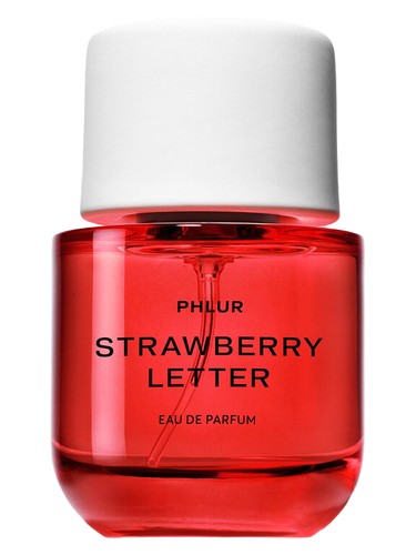Phlur Strawberry Letter fragrance bottle