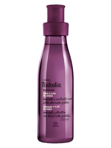 Natura Romã e Flor de Amora fragrance bottle