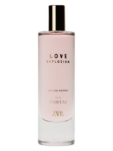 Zara Love Explosion Special Edition fragrance bottle