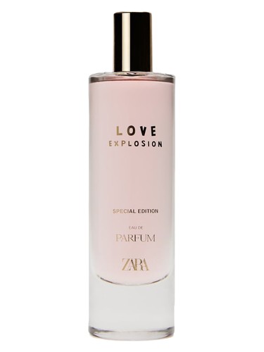 Zara Love Explosion Special Edition fragrance bottle