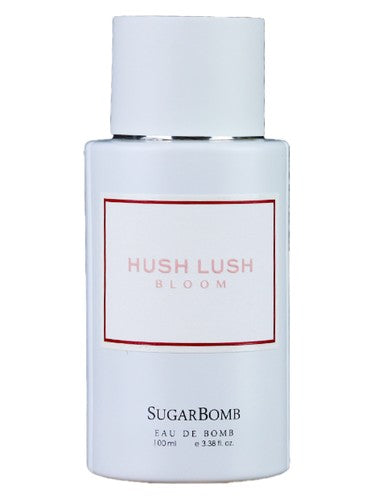 SugarBomb Hush Lush Bloom fragrance bottle