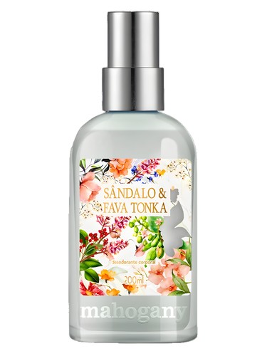 Mahogany Água Intensa Sândalo & Fava Tonka