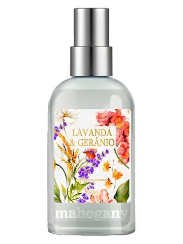 Mahogany Água Intensa Lavanda & Gerânio fragrance bottle