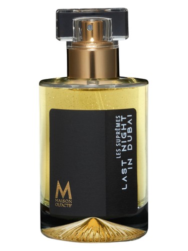 MAISON OLFACTIF Last night in Dubai fragrance bottle