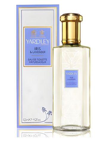 Yardley Iris and Lavender fragrance bottle