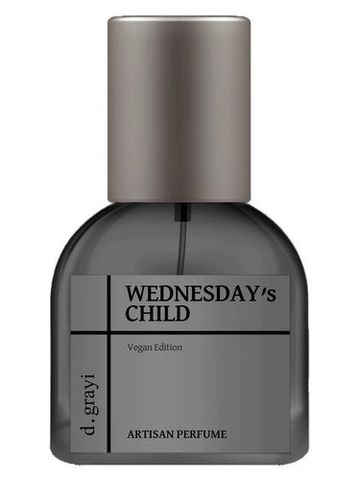 d grayi Wednesday's Child (Vegan Edition) fragrance bottle