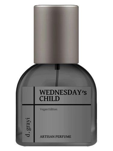 d grayi Wednesday's Child (Vegan Edition) fragrance bottle