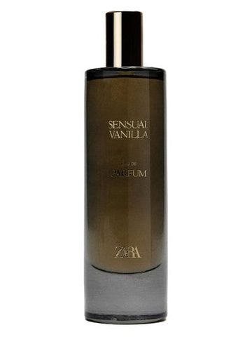 Zara Sensual Vanilla fragrance bottle
