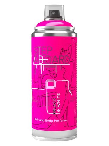 Step Aboard Black & White fragrance bottle