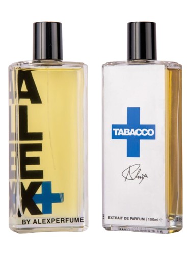 Alex+ Tabacco+ fragrance bottle