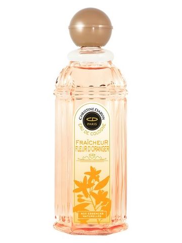 Christine Darvin Eau de Cologne Fraîcheur Fleur D'Oranger fragrance bottle