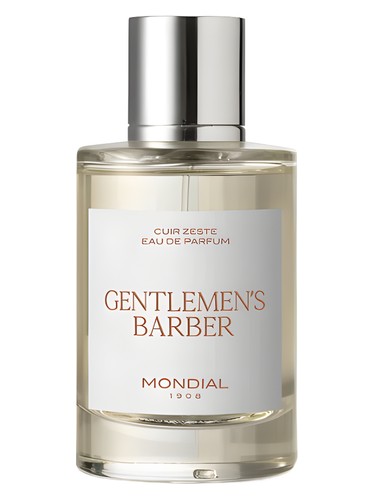 Mondial 1908 Gentlemen's Barber Cuir Zeste fragrance bottle
