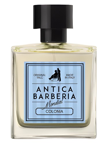 Mondial 1908 Antica Barberia Original Talc Colonia fragrance bottle