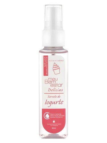 Água de Cheiro Meu Bem Estar Delícias Sorvete de Iogurte fragrance bottle