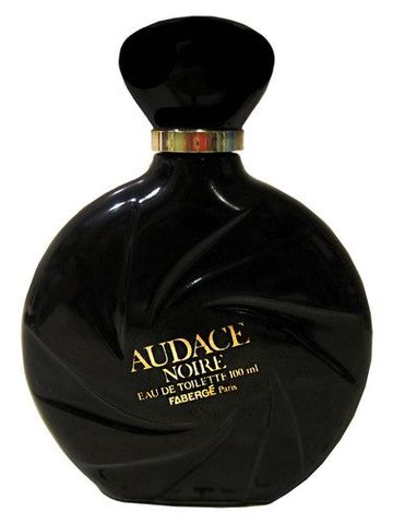 Faberge Audace Noire fragrance bottle