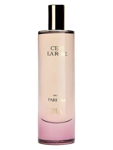 Zara C'est La Rose fragrance bottle