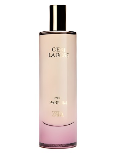 Zara C'est La Rose fragrance bottle