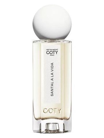 Infiniment Coty Paris Santal A La Vida fragrance bottle