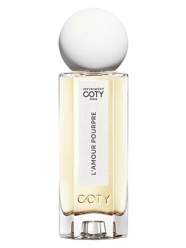 Infiniment Coty Paris L'Amour Pourpre fragrance bottle