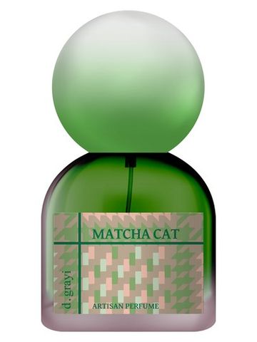 d grayi Matcha Cat fragrance bottle