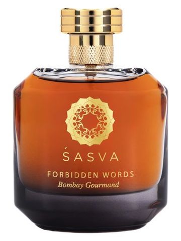 Sasva Forbidden Words Bombay Gourmand fragrance bottle