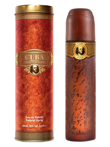 Cuba Paris Cuba Gold fragrance bottle
