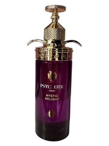 Psychotic London Mystic Delight fragrance bottle
