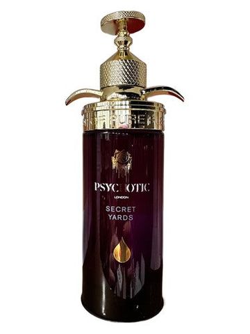 Psychotic London Secret Yards fragrance bottle