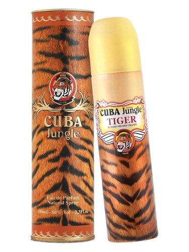 Cuba Paris Cuba Jungle Tiger fragrance bottle