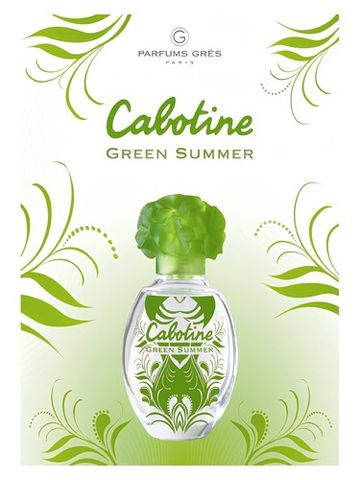 Gres Cabotine Green Summer fragrance bottle