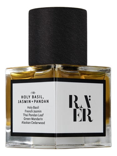 RAER Scents Accord No. 10: Holy Basil, Jasmin + Pandan fragrance bottle